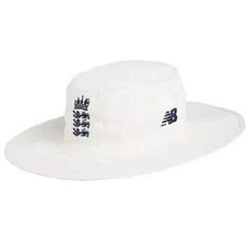 England New Balance 2021 Test Cricket Sun Hat Junior 21" RRP £20 FREE UK POSTAGE