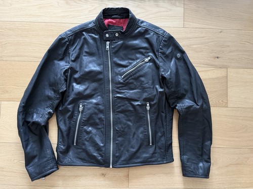Diesel men leather - men's, jacket