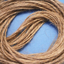 10M 2 Ply Natural Brown Jute