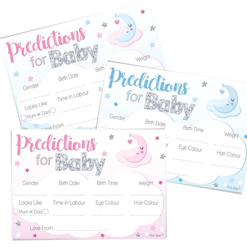 Moon stars baby shower - stars,