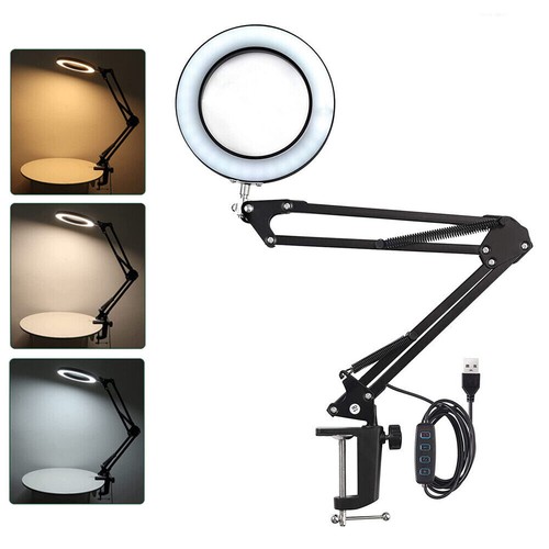 10x magnifying glass with - glass,