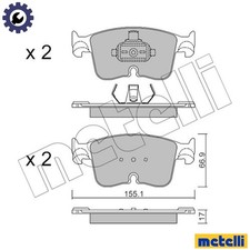 BRAKE PAD SET DISC BRAKE