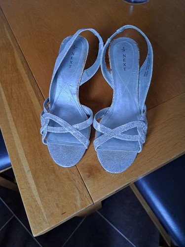 Lovely silver heeled - lovely,