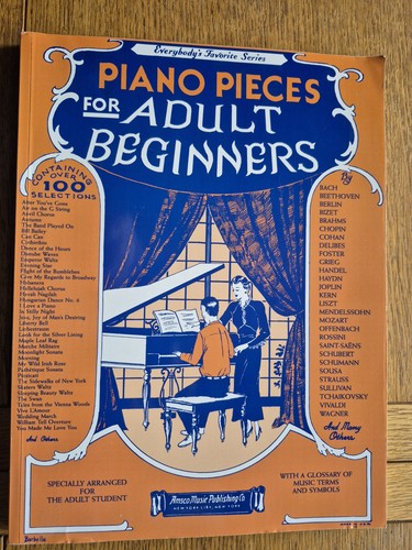 Piano pieces for adult - pieces,