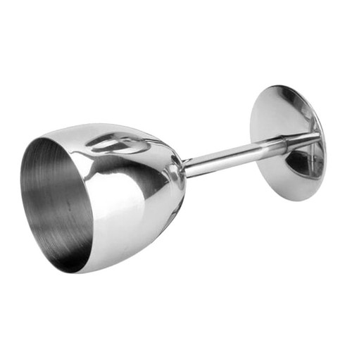 Stainless steel drinking cup - stainless,