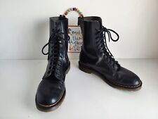 Dr Martens Hawkins 1490 11 hole black england vintage boots UK10 EU45 US11