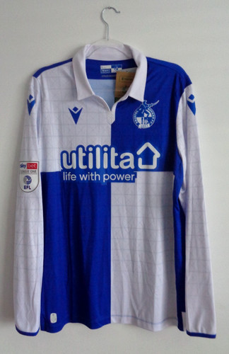 Bristol rovers football shirt - football,