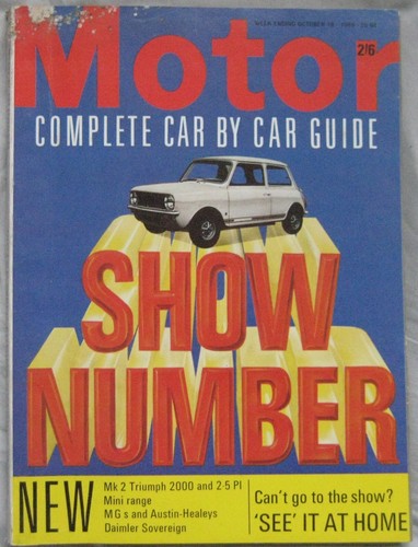 Motor magazine 1969 - motor,
