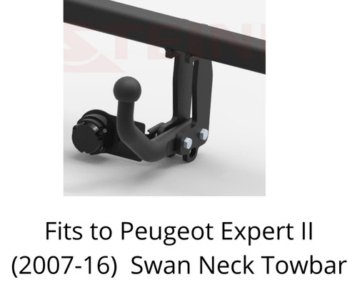 Swan neck tow - for, peugeot