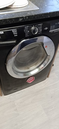 Hoover black washer - washer, 8kg