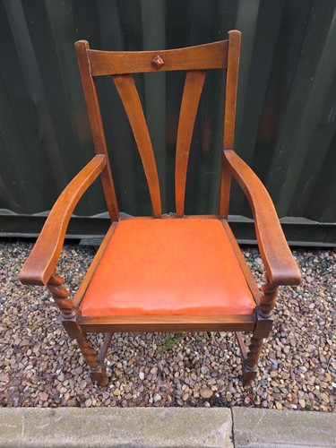 Vintage oak barley twist - vintage,