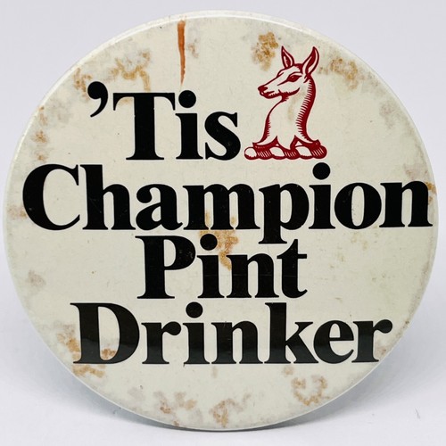 Vintage pub memorabilia pin - vintage,