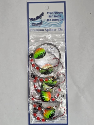 Pike spinner live bait - spinner, rig