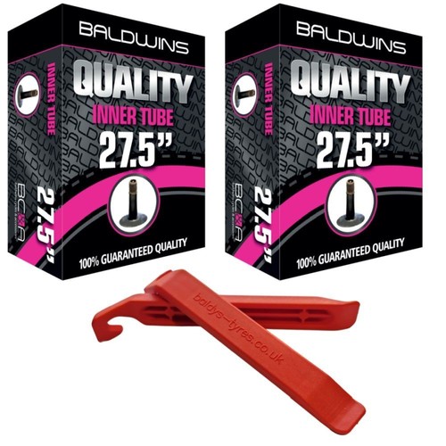 Pair 25 schrader car - 27.5, 2.25