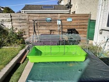 large indoor rabbit hutch nearly new can be used for Hamsters.Can be used for tr