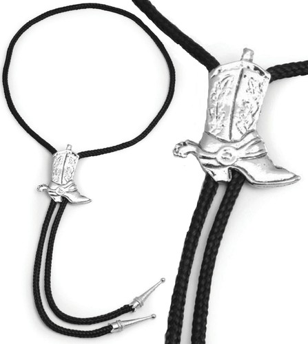 Cowboy cowgirl bootlace tie - cowboy,