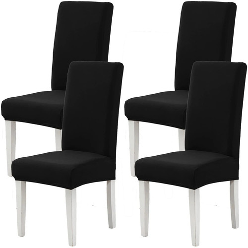 Black chair covers for - chair, dining