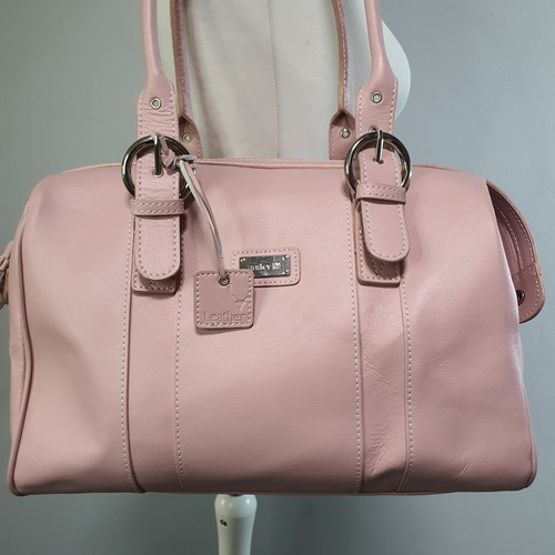 Antler pink leather weekend - antler,