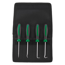 Stahlwille 4 Piece Pick & Hook Tool Set In Pouch O Rings, Seals