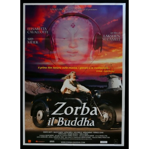 Zorba the buddha poster - zorba,