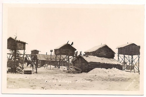 Postcard rppc indian - postcard,