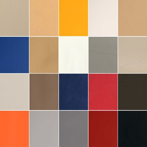 Vinyl fabric faux leather knit - faux,