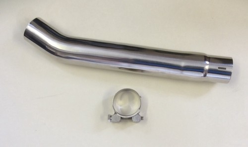 Stainless exhaust link - stainless,