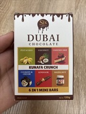 [2 BOXES] Six Dubai chocolate 6Flavours in 1Box