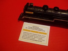  RETRODECAL 'HIAWATHA' SELF ADHESIVE DECALS FOR TRI-ANG R54 TRANSCONTINENTAL , 