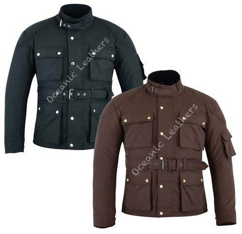 Black brown waxed - brown, cotton