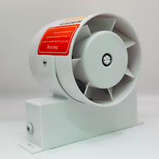 4"  InLine Duct Shower