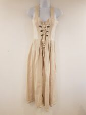 Vintage Dress Long Maxi Dirndl