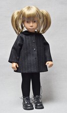 New Handmade Wool Coat for 16–17" Sasha Dolls