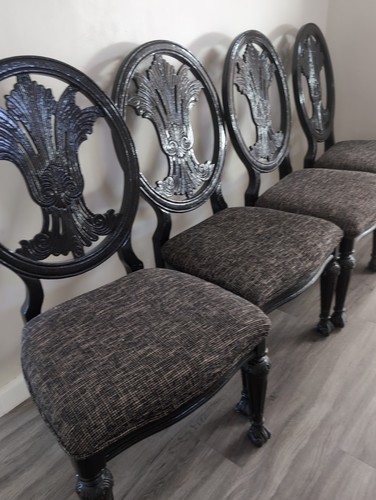 Four vintage chairs - four,