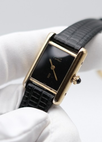 Cartier tank must vermeil - cartier,