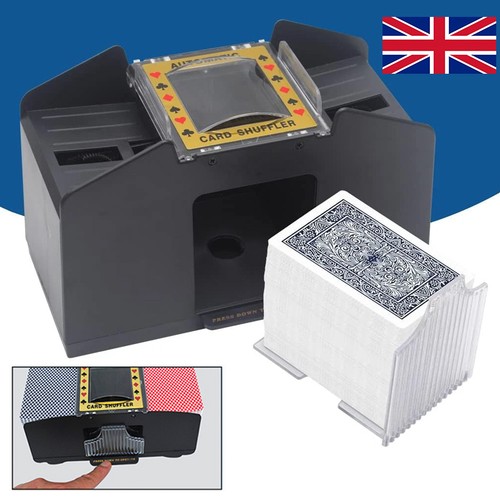 Deck card shuffling machine - 4,