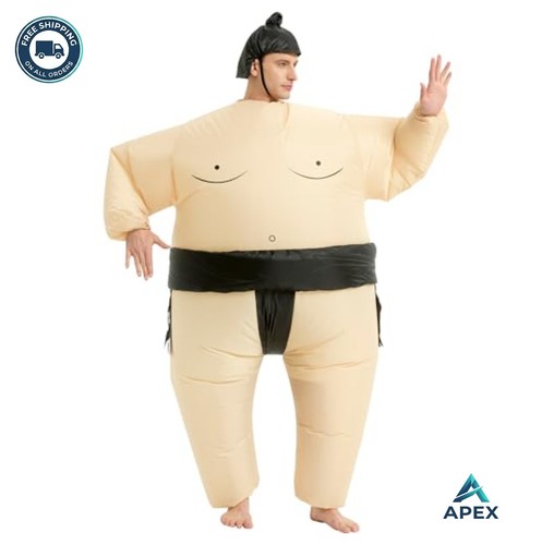 Inflatable sumo costume adult - costume,