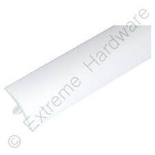 White 3/4" 18mm T-Molding