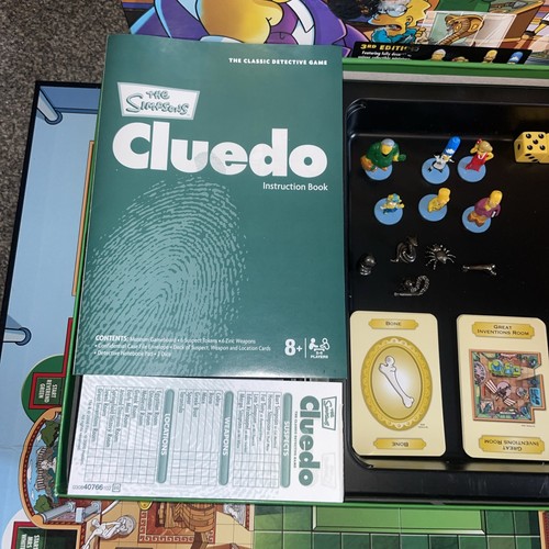 The simpsons cluedo board game - the,
