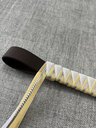 Lemon white velvet - lemon, ribbon