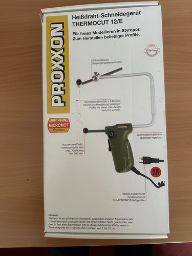 Proxxon 27082 thermocut e - proxxon,