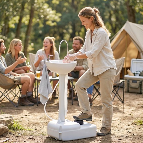 Camping portable hand wash - camping,