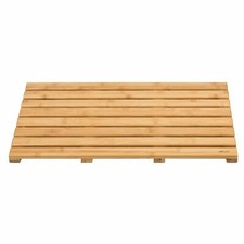 NEW BAMBOO DUCK BOARD WOODEN NATURAL WOOD BATHROOM RECTANGULAR SHOWER BATH MAT
