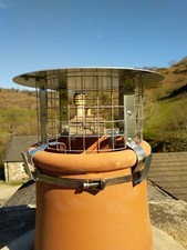 Four Strap Galvanised Steel Chimney Cowl *FREE POSTAGE*