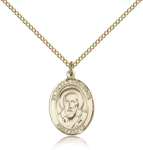Saint francis sales medal - francis, de