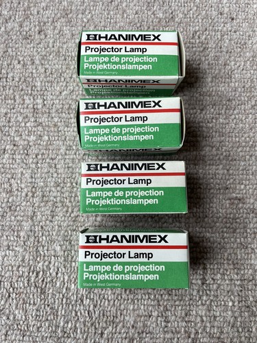Hanimex projector lamps - 4,