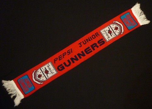 Arsenal retro football scarf - arsenal,