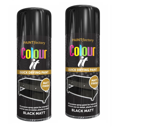 Black matt aerosol - 2,