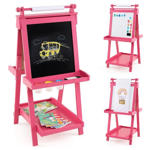 Costway foldable easel - costway, kids