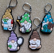set of 5 gnome/gonk stitch